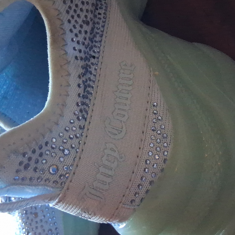 Juicy Couture Light Blue Textile Sneakers - Picture 6 of 6
